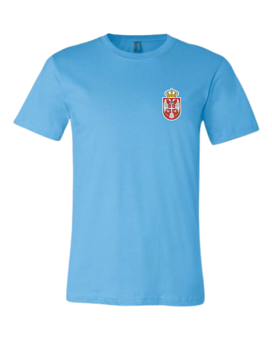 Svetlo Plava Majica - Grb Srbije