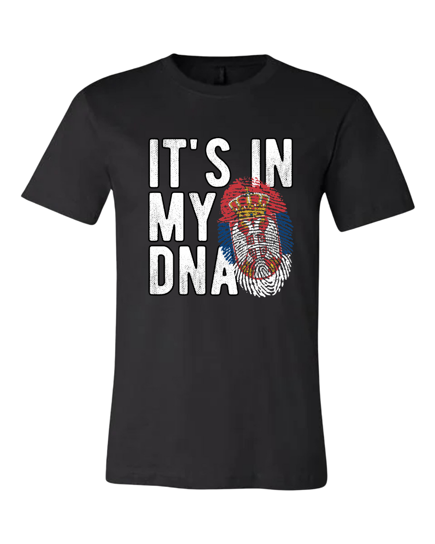 Crna Majica Srbija in my DNA