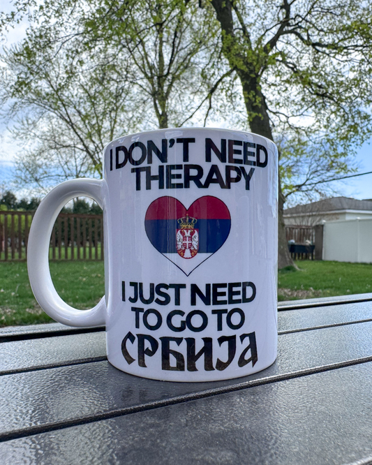 Keramička Šolja - Don't need therapy