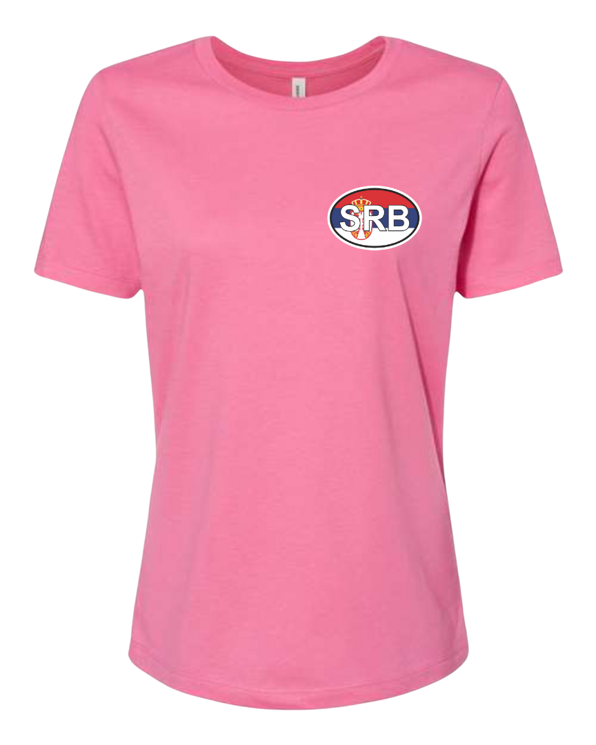 Roze Ženska Majica - SRB